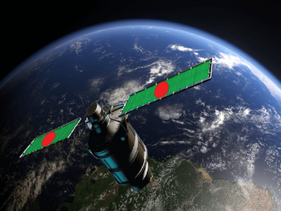Bangladesh's satellite in orbit.